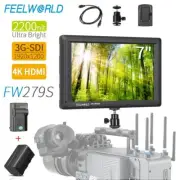 FEELWORLD FW279S 7" IPS Ultra Bright 2200nit SDI DSLR Camera Field Video Monitor
