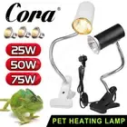 Cora Reptile Heating Light Ceramic Heat E27 Lamp Light Holder Brooder Turtle