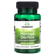 Swanson, Full Spectrum Moringa Oleifera, 400 mg, 60 Capsules