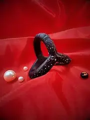 Silicone Cock Rings for Men – Stamina-Boosting Double Ring for Harder, Longer Erections – Stretchy, Body-Safe, Comfortable Fit – The Luna Power Rings by Luna Luxe