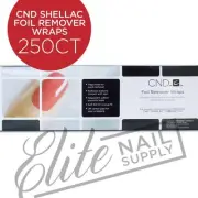 CND Shellac Foil Remover Wraps 250ct
