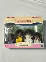 Calico Critters Hedgehog Family Cloverleaf Corners NIB READ