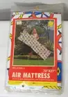 NOS Vtg Kmart Pool Air Mattress 72 x 27 Pool Float Built In Pillow Nautical Ship