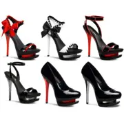 Pleaser Lace StrapsDual PF Two-Tone Sandal Adult Women Shoes Sandals BLONDIE6xx