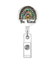 Rainbow Badge Retractable Reel w/ Clip & Badge Holder