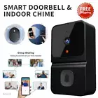 Wireless Video Smart Doorbell WiFi Security Camera Bell Phone Door Ring Intercom