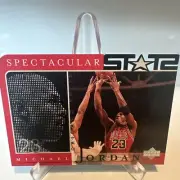 1998 UD Michael Jordan Career Collection Spectacular 8 Cards Stat Set 86-93