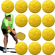 Indoor Cucumber Balls, Indoor Cucumber Balls Set, 12 x Exercise Cucumber Balls, Outdoor High Visibility Stylish Sports Accessories for All Skills