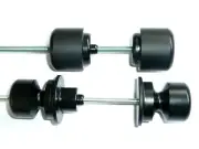 YAMAHA MT-07 FRONT & REAR PADDOCK AXLE CRASH MUSHROOMS SPINDLE SLIDER BUNG S9D