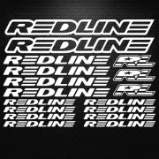 FITS Redline Vinyl Sticker sheet Bike Frame Cycle Cycling Bicycle Mtb Road