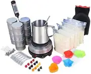 DIY Candle Making Kit 1KG Wax Bean Electric Wax Melter Pouring Pot