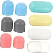 JOINPAYA 7pcs Fillable Capsules for Party Favors Plastic Easter Egg Storage Boxes for Candies Easter Birthdays Weddings Showers