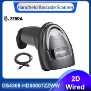 Zebra Symbol DS4308-HD 1D/2D Corded Handheld Barcode Scanner with USB Cable New