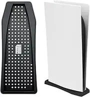 CKXIN Vertical Stand for PS5 Console - Digital Edition - Playstation 5 Holder Stand Bracket Mount Base with Built-in Cooling Vents and Non-Slip Feet (Black)