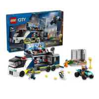 在飛比找momo購物網優惠-【LEGO 樂高】城市系列 60418 警察行動刑事實驗室(