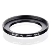 Step Up 39mm to 49mm Step-Up Ring Camera Lens Filter Adapter Ring 39mm-49mm