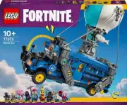 LEGO Fortnite Battle Bus 77073 Collectible Building Toy Set with 9 Minifigures