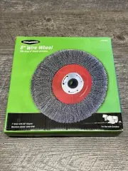 8" Steel Metal Wire Brush Wheel for Bench Grinder