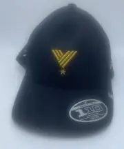 Travis Matthew Cruz Black Mesh Snapback Cap Trucker Hat 110 Flexfit New W/ Tag
