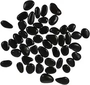 NUOBESTY 50 Pcs DIY Hand Painted Stones Boys and Girls Drawing Rocks for Preschool Kindergarten Home Art Education