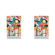 2x 3pc Urban Melody 100g Bath Salt/50g Bath Bomb/50ml Body Scrub Skin Care Set