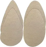 FRCOLOR 2Pairs Non Slip Shoe Pads Noise Reduction Sole Cushion for High Heels Adhesive Shoe Stickers Durable Sole Protectors Suitable for Various Shoe