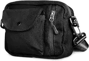 [Healeved] Adjustable Straps Canvas Messenger Bag Men's Sling Bag for Outdoor Activities