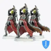 Githyanki Kith'rak x3 - Warband #5 Icons of the Realms D&D Barbarian Miniature