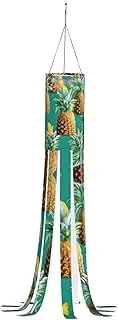 Halloween Garden Psych Pineapple Quotes Windsock Lights Halloween Lighted Windsock for Patio Yard Pathway Party Decor