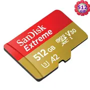 SanDisk 512GB 512G microSD【190MB/s Extreme】microSDXC micro SD SDXC 4K U3 A2手機記憶卡