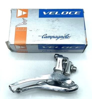 Campagnolo Veloce Front Derailleur Braze On Bottom Pull Vintage NOS Campy NEW