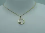 Welsh Clogau 9ct Yellow & Rose Gold Tree of Life Circle Pendant