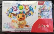 Pokemon Prismatic Evolutions Elite Trainer Box ETB And Booster Bundle Costco