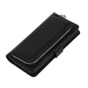 Zipper Wallet Case for Samsung Galaxy Note 9 PU Leather Phone Bag Shell Case Cover