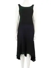 Wool Sleeveless Midi Dress