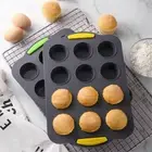 DIY Baking Home Baking Silicone Mini Muffin Pan Microwave Safe Easy To Clean