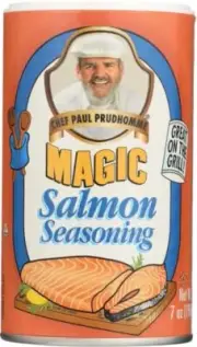 3-Pack Chef Paul Prudhommes Magic Salmon Seasoning Fluten Free No MSG 7 oz