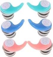 KITANDOVE Airplane Ear Plugs Soundproof Comfortable Made of Lightweight Silicone for Snoring Sleeping Study