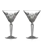 Waterford Lismore Crystal Martini Glass, Set of 2
