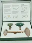 Emeraude • 4 in 1 Detachable Brazilian Rose Quartz & Jade Face Roller Kit