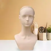Mannequin Head Professional Lifelike Multipurpose Manikin Wig Display Stand