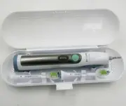 New Philips Sonicare Electric Toothbrush Travel Case. Hard Case. White.