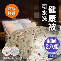 在飛比找PChome商店街優惠-【精靈工廠】可水洗健康被/羽絲絨被。/6*7呎 3.0KG/