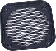Vsenkes Speaker Grill Cover Metal Mesh Professional Practical Square Decorative for Car/Home Audio System Subwoofer Guard Protector, Black, 5 Inch