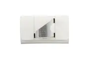 PERRIN PARIS L'Eiffel Swarovski Strass Clutch in Milk at Nordstrom One Size
