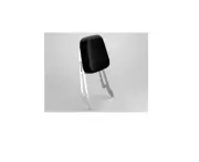 HONDA VTX1800 VTX1300 DELUXE CHROME PASSENGER BACKREST UPRIGHT 08F75-MEM-100B