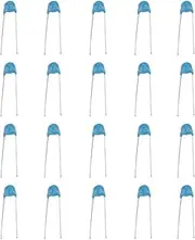 Baxnore 20 Pcs 221k 220pF 15KV 15000V Capacitor Kit, High Voltage Monolithic Ceramic Capacitors, High Temperature Humidity Resist High Voltage Ceramic Capacitor