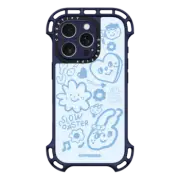 iPhone 16 Pro Ultra Bounce Case MagSafe Compatible SLOWCOASTER Blue Smile