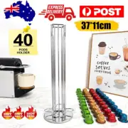 40 Nespresso Coffee CapsuODs Pod Holder Stand Dispenser Rack Storage Capsule