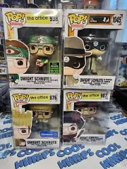 Funko POP! The Office Dwight Schrute Lot of 5